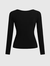 Round Neck Long Sleeve T-Shirt OutfitFlow